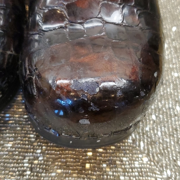 SOLD!! DANSKO Croc Print Patent Clogs - Size 36 - Picture 4 of 9